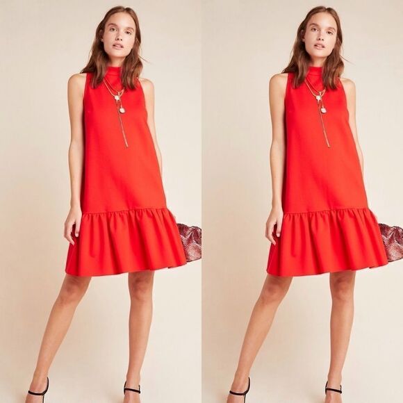 💯 ANTHROPOLOGIE + MAEVE Alissa Swing Dress - Picture 1 of 6